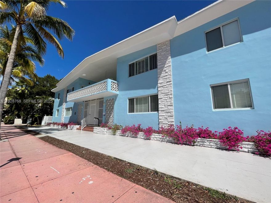 Beautifully furnished studio located in the highly sought-after South of Fifth neighborhood in Miami Beach-just one block from the beach and steps away from premier restaurants, gyms, and local hotspots. The studio comes fully furnished and includes two Murphy beds, a TV, and in-unit washer and dryer. The kitchen is equipped with a dishwasher, refrigerator, microwave, stove, and oven, offering full convenience and functionality. Studio is currently occupied month to month at $1800 you may keep tenant or request them to leave.