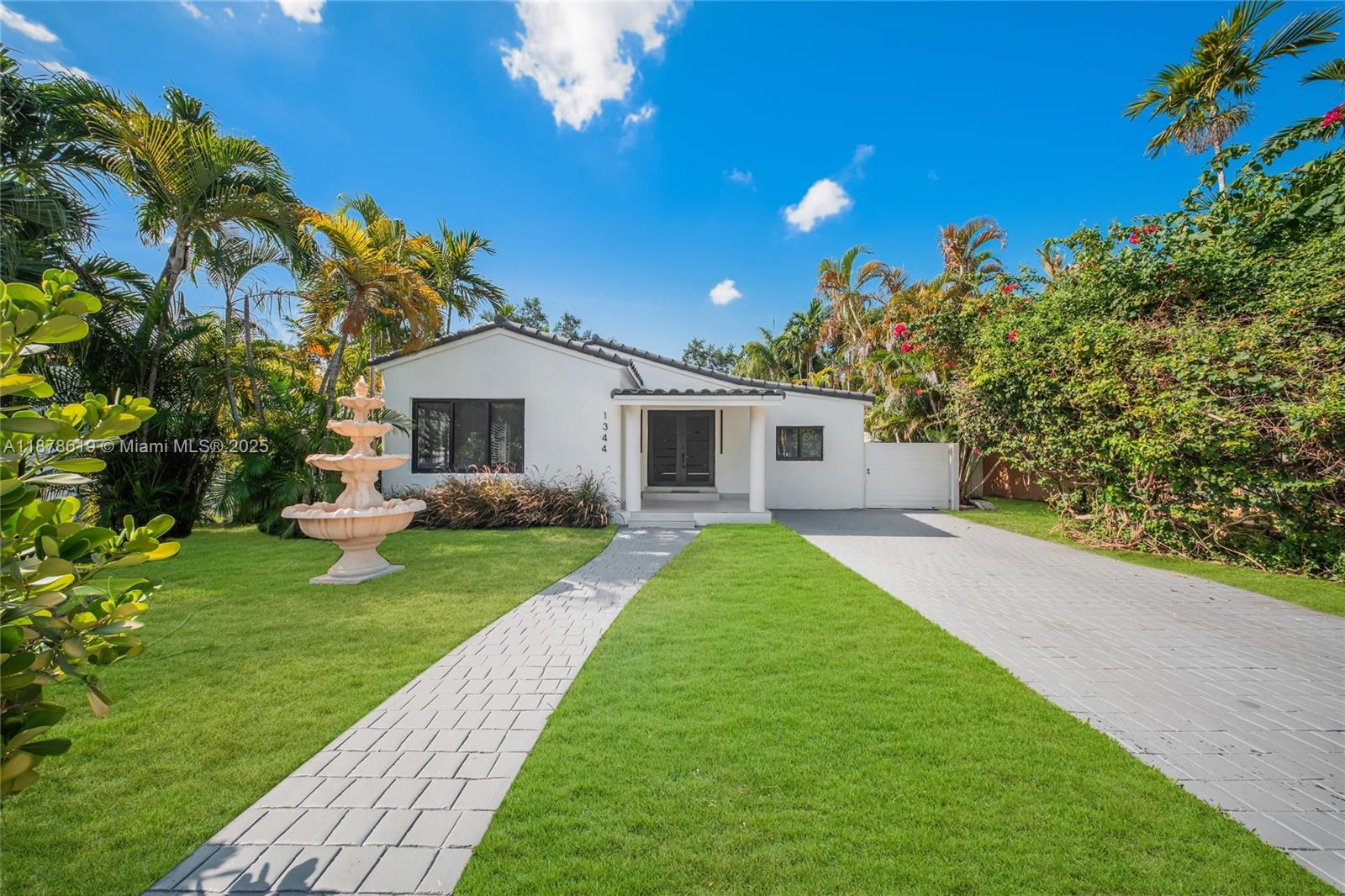 State-of-the-art 4-bed, 3-bath home, ideally located in the heart of Shenandoah's, just minutes from Brickell, Coral Gables, Coconut Grove, & the airport. Nestled on a quiet street, this spacious home offers the perfect blend of indoor & outdoor living. It features new tile roof, porcelain tile floors, PVC plumbing, impact windows & doors. Open kitchen is a chef's delight, boasting stylish wood cabinetry, a convenient cooking island, quartz countertops, and high-end appliances. Enjoy the comfort of 2 oversized master bedrooms, custom closets, resort-tyle bathrooms, & a separate laundry room. All this on a 6,538 sqft lot w/ a beautifully designed backyard, complete with lush landscaping and a tranquil fountain. ROOM FOR A POOL -POOL PROPOSAL FROM CERTIFIED CONTRACTOR AVAILABLE UPON REQUEST.