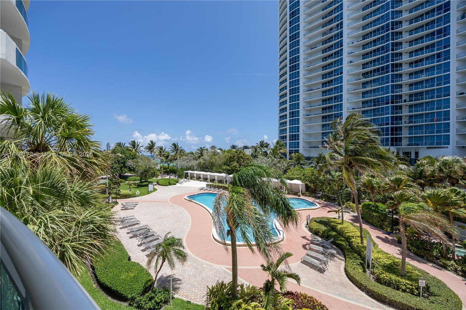 Furnished Updated 2 bedrooms 2 full baths waterfront condo oceanfront building complete with all lots of amenities: pool, cabanas, tiki hut, fitness center equipped and opens early and closes late, common room with billiard table, steam room, sauna, 3- ocean view barbecue area and much more. Tile floors throughout remodeled 2nd bedroom, the kitchen has updated appliances as well as granite counters, NEW A/C , NEW Kitchen Appliances, Freshly Painted 2 parking spaces if 2 people on the lease, convenience store, 24-hour security entry guard. Building recently went through the complete renovation work and has all new interior and exterior.