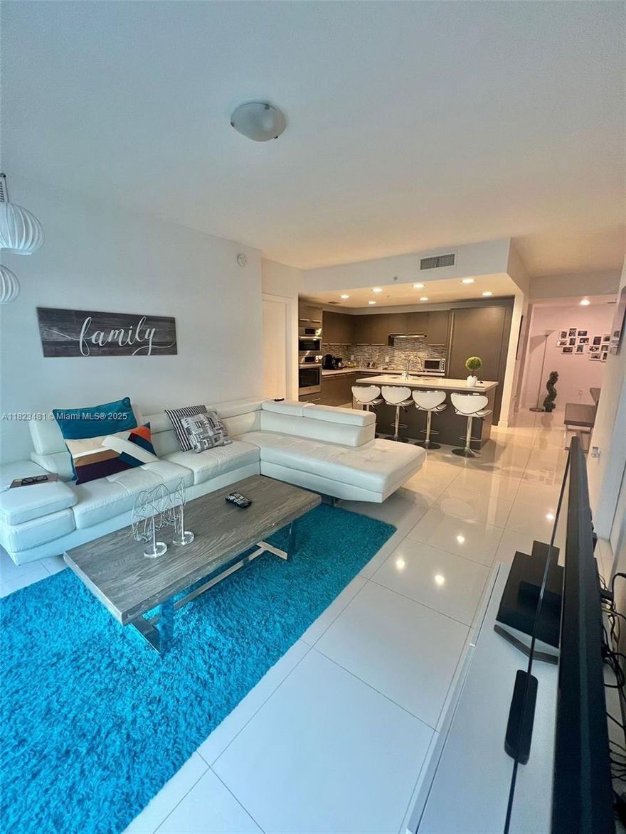 SPACIOUS 3BR/3Bth corner unit at Midtown Doral. Modern design w/ tiled floors, stainless steel Bosch appliances, oversized refrigerator, Italian cabinetry, high impact windows and doors and spacious balcony. Two assigned parking spaces. Mixed use community with restaurants and retails shops on ground floor; Best schools, parks and major highways within minutes. lease expired 9/24/2026