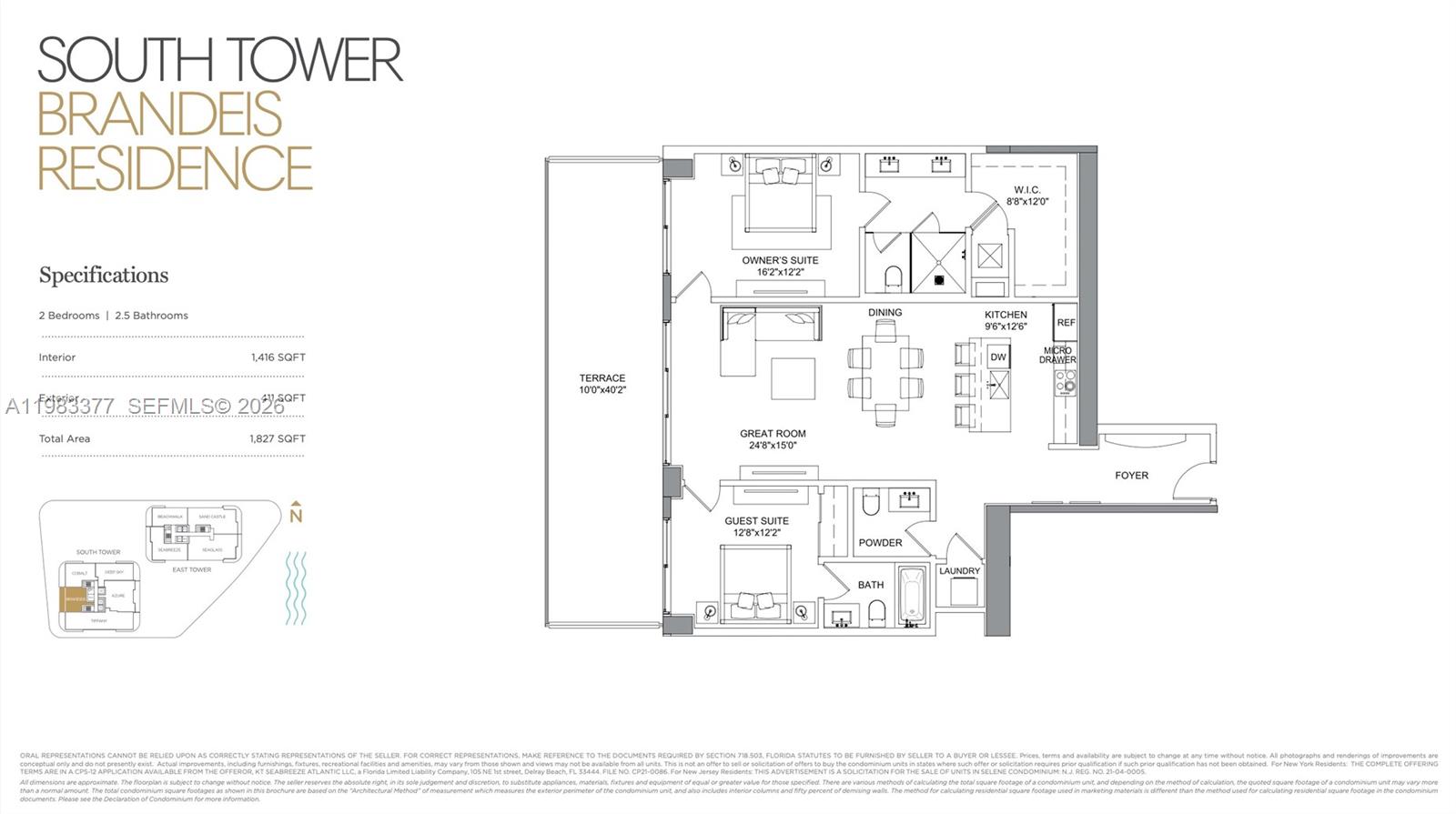 SELENE OCEANFRONT RESIDEN - Residential
