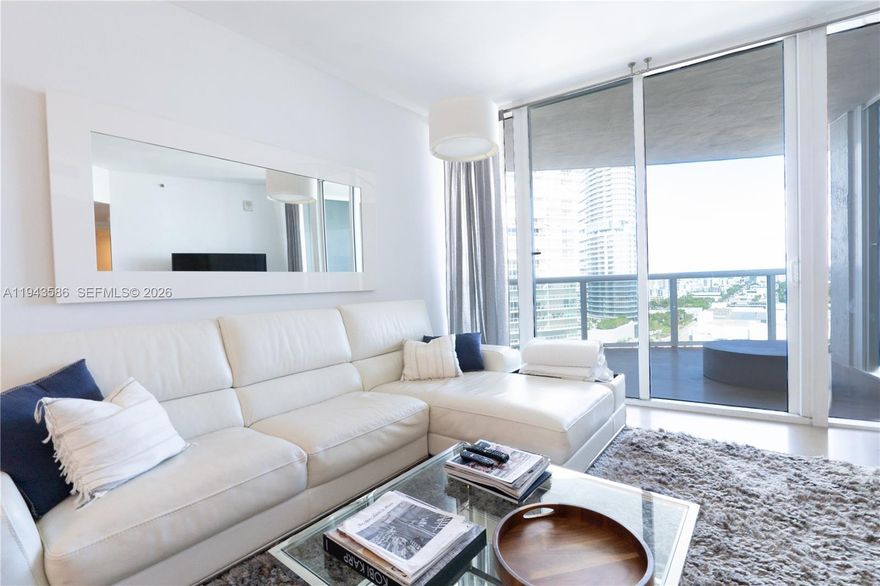 Nestled in the coveted South of Fifth Miami Beach area, this stunning 2-bedroom, 2-bathroom high-rise condo offers 1,400 square feet of luxury living. With sleek marble flooring throughout, the residence exudes sophistication and style. The expansive layout features an open, airy design, perfect for both relaxation and entertaining. Murano Grande offers luxury living with top-tier concierge service and amenities, including a bayfront pool and jacuzzi, tennis court, waterfront fitness center, steam room, sauna, and massage therapy. Enjoy direct access to the yacht marina and a scenic bay walk leading to the beach and South Pointe Park. Just steps from fine dining, shopping, and the beach, it’s the perfect blend of elegance and convenience.