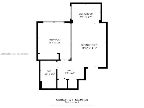 Tiny photo for 111 E Flagler St #506, Miami, FL 33131 (MLS # A12006432)
