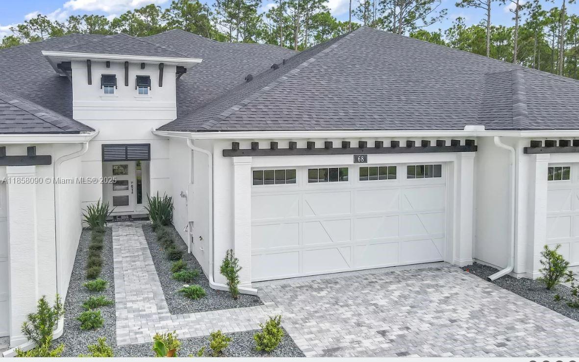 New Phase in Gated Golfing Community of Plantation Bay in Ormond Beach - Fresh Floorplans Now Available! The Blossom III-a beautifully designed two-story townhome offering 3 bedrooms & 3 bathrooms and 2 car garage, where comfort meets refined elegance. This layout features an open-concept main floor enhanced by tray ceilings in the dining area and a gourmet kitchen perfect for entertaining. Upstairs, discover a spacious flex room w/ tray ceiling, an additional bed & bath, plus covered balcony to relax and unwind. Many upscale features including 10' ceilings and high end finishes. Community association fee of $264/month includes high-speed internet, Hotwire Access TV package, lawn care, irrigation, and roof maintenance. PICTURES ARE OF FURNISHED MODEL AND NOT ACTUAL HOME for demonstration.