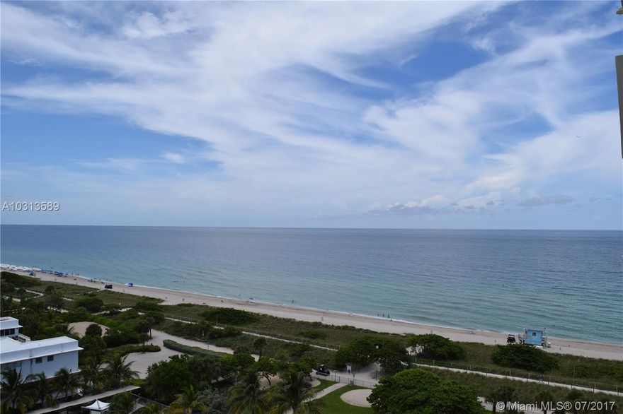 WATCH THE SUNRISE AND THE SUNSET FROM THIS UPGRADED 2 BEDROOM 2 BATH. TILE THROUGHOUT. BEAUTIFUL OCEAN VIEWS AS WELL AS A CITY VIEW. WASHER AND DRYER INSIDE UNIT. LOTS OF CLOSET SPACE. BUILDING IS ON THE OCEAN. JUST WALK DOWNSTAIRS AND YOU'RE ON THE SAND. WALKING DISTANCE TO PUBLIX, CVS, PLACES OF WORSHIP, SHOPPING, ETC.. A+ SCHOOL DISTRICT. CALL LISTING AGENT TO SHOW.