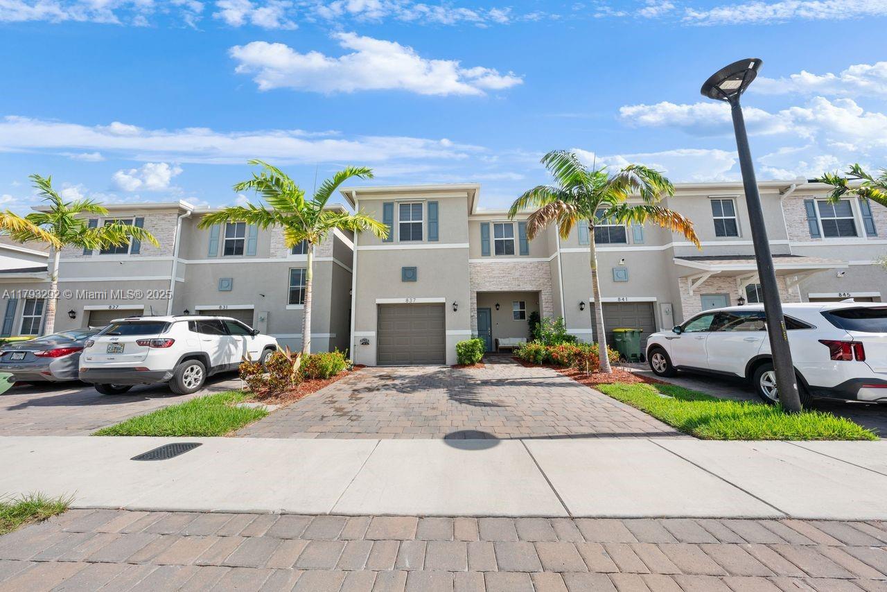 Discover this beautiful, newly built 3-bedroom, 2.5-bath townhouse with a 1-car garage in the Marbella community of Homestead. This home features an open floor plan, an open kitchen with an island and stainless steel appliances, a private, modern backyard perfect for entertaining, and easy maintenance. It is in a Prime area, just minutes from the Florida Keys, the Mall, Walmart, Home Depot, and so much more. Call the listing agent or schefule a 24-hour notice showing assistance to schedule your tour.