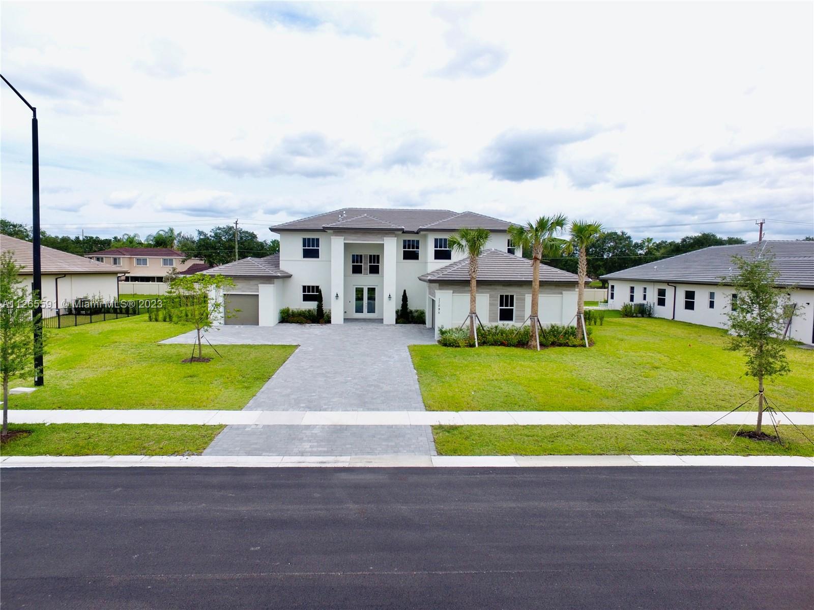 Brand new 2 story home with 5 bedrooms, 6 baths, game-room, loft, and 3 car garage. Situated on a half acre homesite in an exclusive family community with only 79 Luxury Estate Homes.  Ready for immediate delivery!
**Seller will assist with closing costs!**