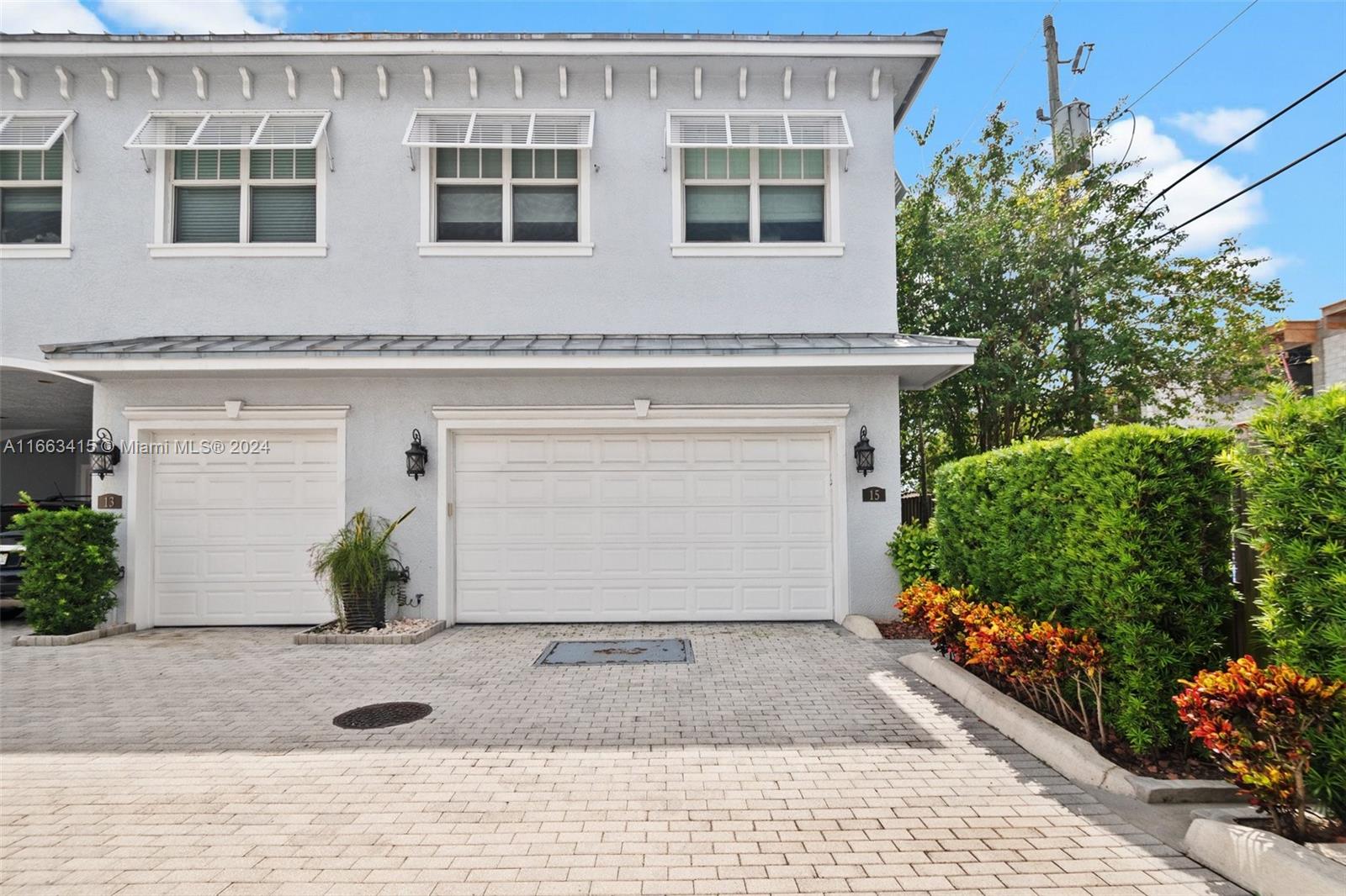 Make sure not to miss out on this fantastic townhouse in Pompano Beach! This beautiful 3-bedroom, 2.5-bathroom home has been recently updated with modern finishes, incl. quartz countertops in the kitchen and new luxury vinyl flooring. It also features impact windows all around and 10' ceilings. The master bedroom features four closets, including a walk-in closet. Bright and airy living space flooded with natural light, as a corner unit, it offers a large paved patio for added privacy. Laundry conveniently upstairs. This home is perfect for entertaining. Located just west of US-1 and only a mile from the beach, you'll have easy access to the area's best dining, shopping, and entertainment. Schedule your showing today and experience Pompano Beach's vibrant lifestyle!