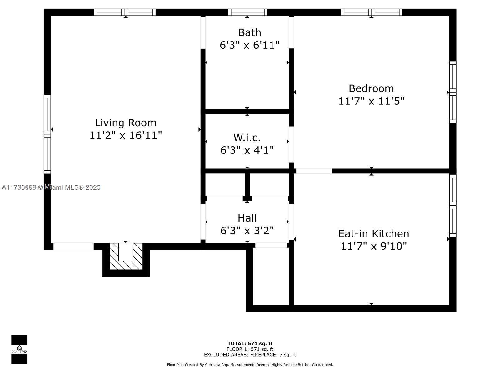 Rental Property at 1560 Jefferson Ave 1, Miami Beach, Miami-Dade County, Florida - Bedrooms: 1 
Bathrooms: 1  - $2,000 MO.