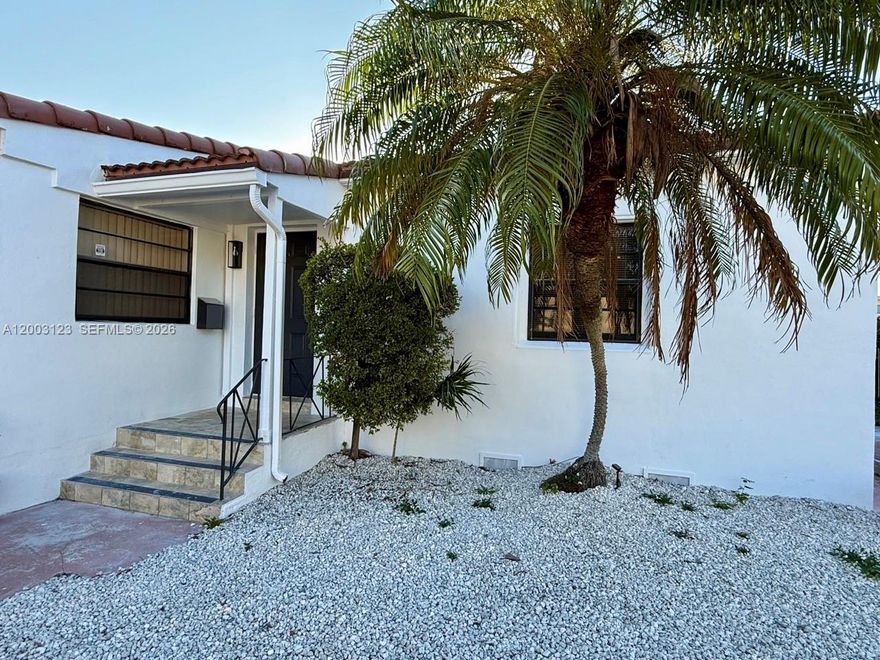 Newly renovated 2-bedroom plus den, 1-bath residence in a duplex, nestled in the quiet residential community of Biscayne Point, Miami Beach. The unit features modern upgrades throughout, including brand-new appliances and central air conditioning for year-round comfort. Enjoy the convenience of on-site washer and dryer access, along with two assigned parking spaces