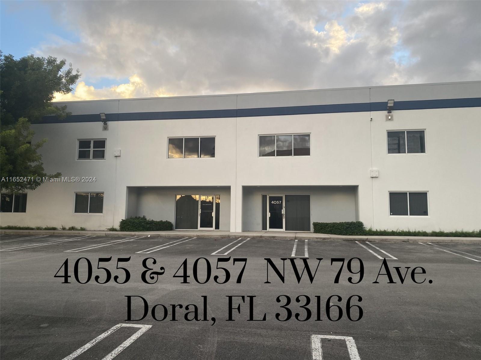 SUBLEASE opportunity through October 31, 2026 at $14.00 per sq. ft. Have your business thrive in this ideally located 17,200 sq. ft. office/warehouse featuring 15,200 sq. ft of warehouse space, 2,000 sq. ft. of office space, 2,000 sq. ft. of mezzanine (for storage use only), 2 dock-height loading doors, 22' ceiling height and plenty of unassigned parking spaces. Minutes from Miami International Airport, SR-826 (Palmetto Expressway) and SR-836 (Dolphin Expressway). Also available to sublease half of the space - 8,600 sq. ft. Racks as shown on pictures may be negotiated with the sublandlord. Restricted uses are as follows... NO MECHANICAL, NO AUTO DEALERS, NO BODY SHOPS. Available November 1, 2024.