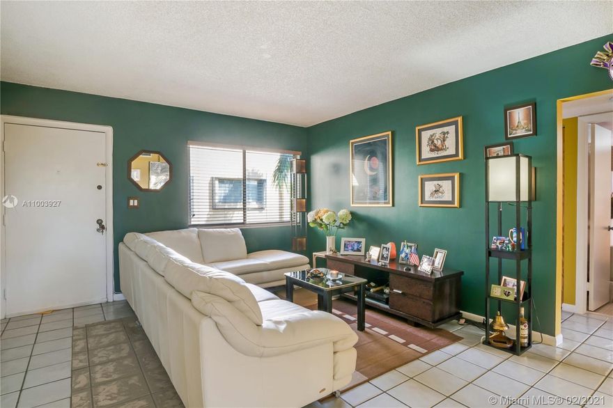 Spacious 4th Floor, 3/2 corner unit in the charming community of Fox Chase.  The unit features an open floor plan w/tile flooring throughout living areas, screened balcony w/private storage, extended walk-in closet in master bedroom, updated bathrooms, + More! Community also includes pool, 2 tennis courts, + onsite management facility. Guard Gate 24/7. Easily accessible to 826 & 836 highways. Centrally Located.