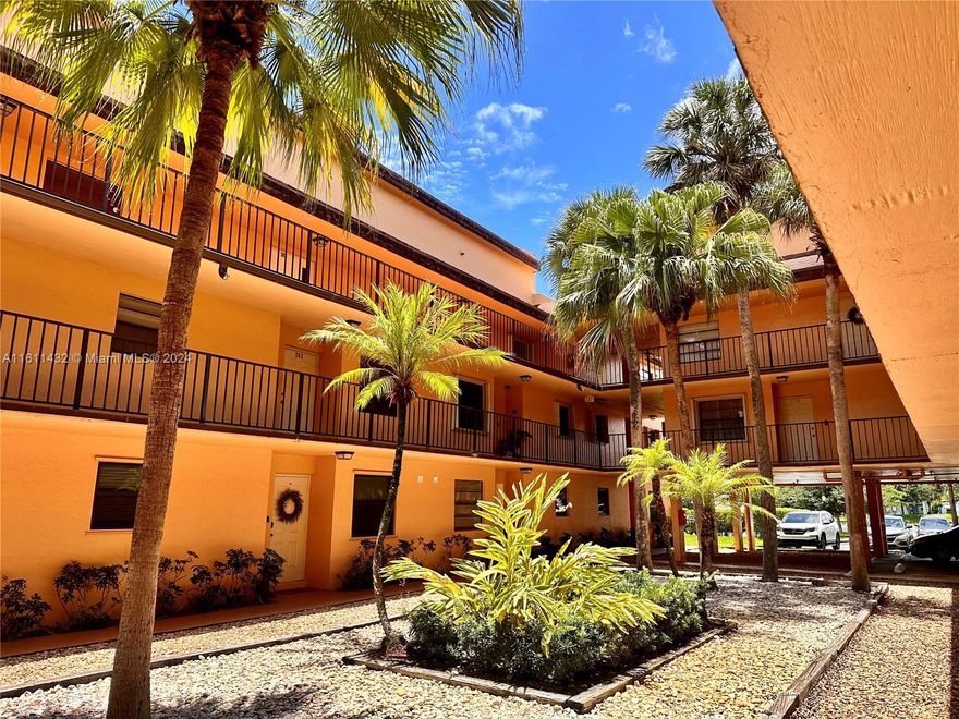 Experience tranquility in this quiet two-bedroom, two-bathroom condominium located in the prime West Plantation area. This unit boasts upgraded features such as impact windows and doors, as well as tile flooring, a covered parking space and a new elevator in the building, convenience is at your fingertips. Take advantage of the low maintenance fee of $438 per month, which includes water, garbage, and insurance. Don't miss out on this exceptional opportunity to own. OPEN HOUSE SATURDAY JUNE 29TH 10am-2pm.