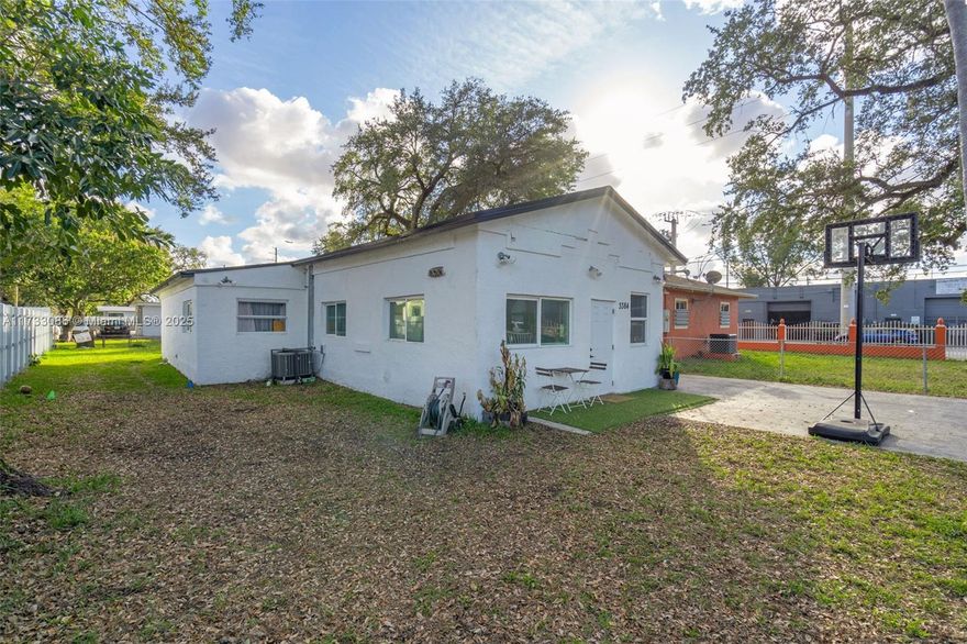 Exceptional Opportunity! This beautifully updated 3-bedroom, 2-bathroom home sits on a generous lot, offering endless possibilities—whether you envision adding a pool, expanding the living space, or designing the backyard to fit your lifestyle. Recent upgrades include a contemporary kitchen with quartz countertops and fully updated electrical, plumbing, AC, and roofing systems—providing peace of mind for years to come.

The spacious backyard is a blank slate, ready for outdoor gatherings, a lush garden, or future additions. Ideally located just minutes from Wynwood, Miami International Airport, Midtown, the Design District, and the Health District, this home offers both convenience and a dynamic city lifestyle.