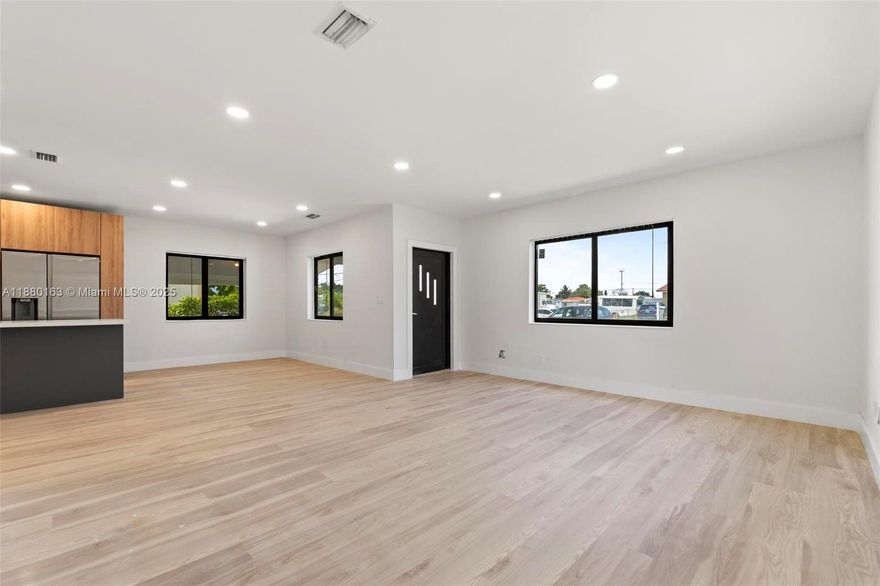 Charming 3-bed, 2-bath single-family home in West Park, offering 1,439 sq ft of comfortable living on a 7,169 sq ft lot. This residence features new floors, spacious living areas, a well-appointed kitchen, and abundant natural light. The fenced backyard is perfect for entertaining or gardening. Recent updates enhance comfort and value. Located close to schools, shopping, dining, and major highways, this property offers a great combination of location and livability, ideal for first-time buyers or investors. Motivated seller, offering $ 5,000 credit for closing costs.