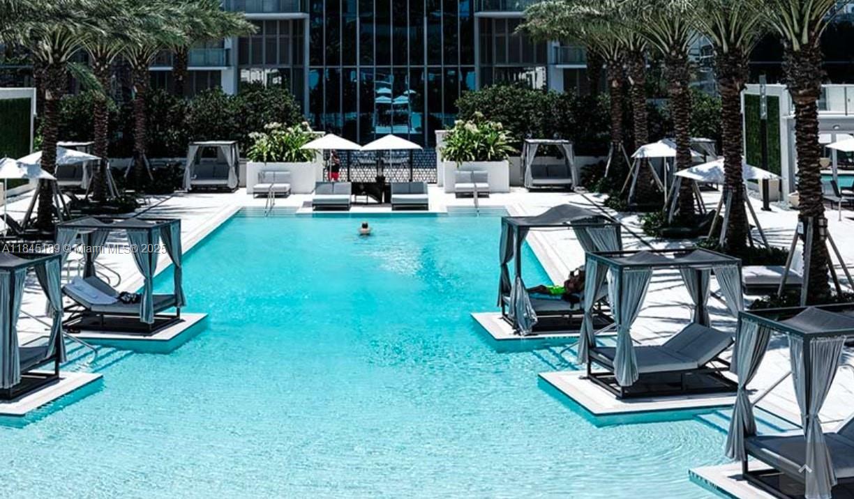 Exceptional value for one of the most competitively priced residences in Paramount Miami Worldcenter. Tenant-occupied and generating $4600/month. Motivated seller. Located in Downtown Miami near Apple, Sephora, Space nightclub, Brightline, Bayside, and Kaseya Center. Enjoy access to dining, shopping, and entertainment. Amenities include five pools, spa, fitness center, basketball court, boxing ring, soccer field, yoga studio, game and music rooms, rooftop pool, skydeck, and helipad. Facial recognition entry provides added security. Ideal for Miami locals or out-of-town investors seeking strong rental income and a full-service lifestyle.