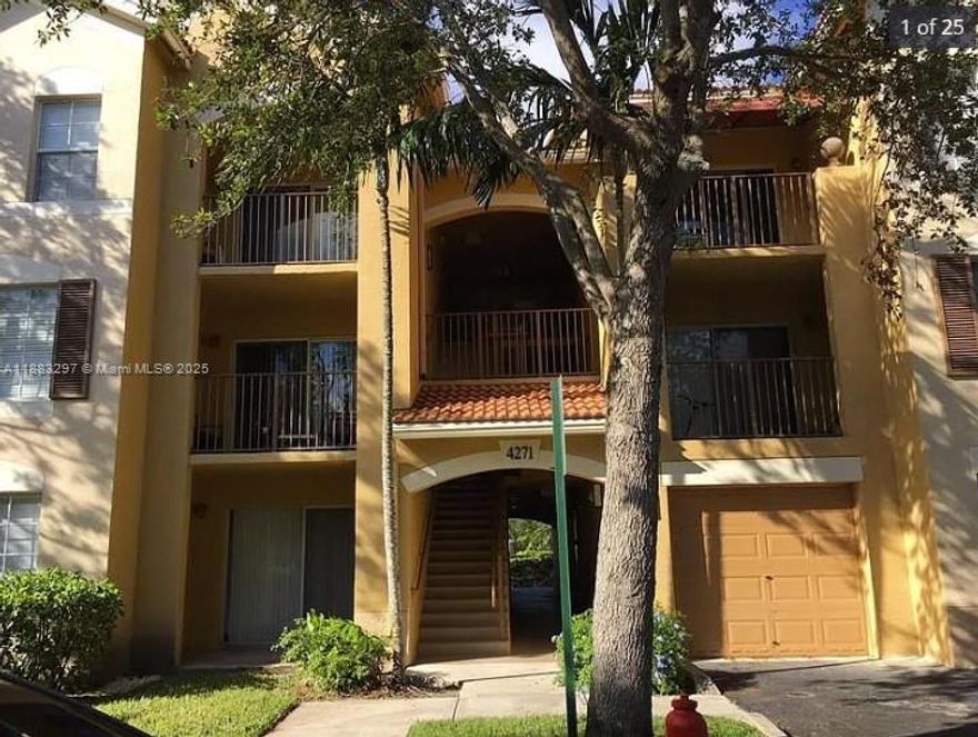 2 Bedroom 1 Bathroom, Porcelain tile throughout with a balcony. Washer and Dryer located inside the unit. Water, Basic Cable, and Internet included.