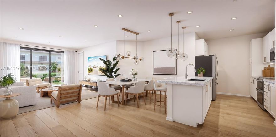 $30,000 Buyer Incentive! Make your home purchase more affordable-apply it towards design upgrades, closing costs, HOA dues paid for 5 years and lender credits. New Construction Townhome in SE Naples! Modern & boutique TH living in new TH community nestled in desirable SE Naples. THE CHANDLER-C, Spacious 4BD+LOFT,3.5BA offers contemporary design & thoughtful features throughout. Enjoy the convenience of a 1st-floor primary BDw/walk-in closet & spa-inspired bath, upstairs find 3 generously sized BDs,3 full BAs, & LOFT perfect for a home office, playroom, or second living space. Open-concept main level fts a light-filled great room, stylish kitchen w/standard granite(upgrades available) countertops & SS appliances & private, outdoor patio. Additional highlights include impact windows,2-car garage & smart home technology. Ideally located just minutes from downtown Naples, beaches. Low HOA fees of $400 p/mo & resort-style amenities make this community an exceptional place to call home.