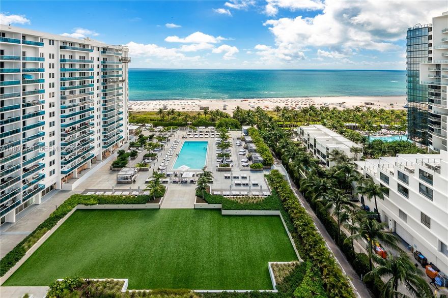 Experience stunning direct ocean views from this oceanfront corner junior two-bedroom residence—just steps from the heart of South Beach. Rent includes electricity, cable, Wi-Fi, water, and valet service with one parking space. A brand-new in-unit washer and dryer has just been installed, and a laundry room is also available on every floor.

Located in the same building as the luxurious 1 Hotel, Roney Palace residents enjoy premier South Beach amenities, including three oceanfront swimming pools, a hot tub, and full beach service. Onsite dining options include Habitat, STK South Beach, Plnthouse Organic Café, and Watr at the Rooftop. The property also hosts SoulCycle, Anatomy Gym, a high-end spa, a salon, and retail fashion boutiques. Additional conveniences include valet parking, full-time security, and an onsite management office.

Pricing is dynamic and varies based on seasonal demand, lease start date, and lease term. Contact the listing agent for current availability and pricing.