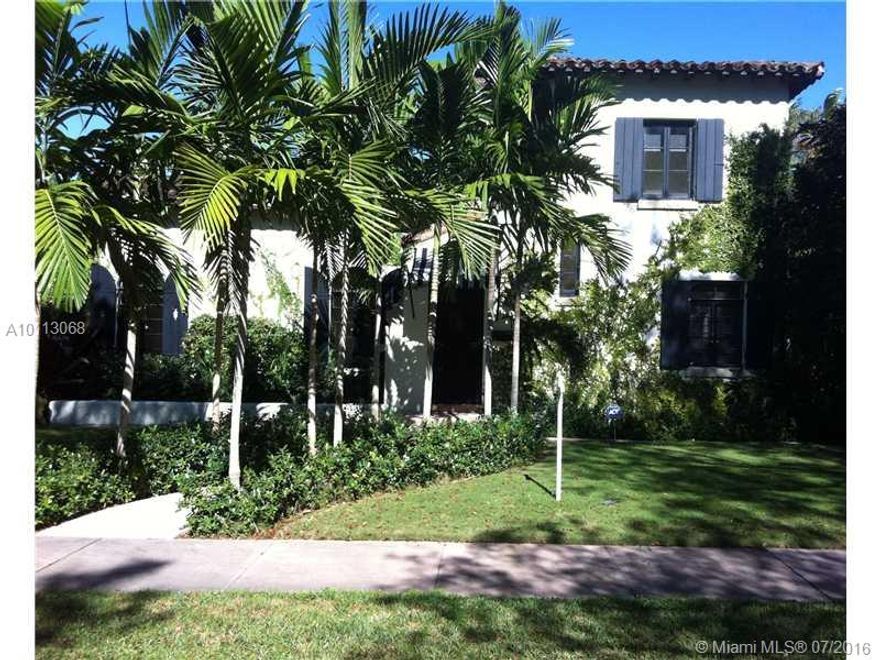 Beautiful 1923 Spanish, featured in the Coral Gables Kitchen and House Tours. Cathedral Ceilings, Intricate Archways and Columns, Fireplaces and Fountains, Courtyard and Lush Gardens on a 15,000 sq ft lot, make this a magical and gracious home. Updated Chef's Kitchen and Bathrooms enhance the look of this unique property. Walking Distance to Coral Gables Country Club and Golf and the Historic Biltmore Hotel. Great location on a splendid tree-lined street. Also available for Sale: $1,790,000. (BONUS TO SB)