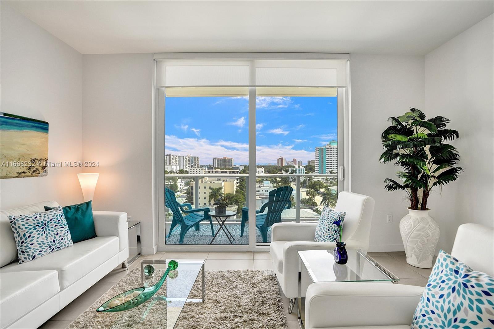 Rental Property at 401 N Birch Rd 813, Fort Lauderdale, Broward County, Florida - Bedrooms: 1 
Bathrooms: 1  - $5,500 MO.