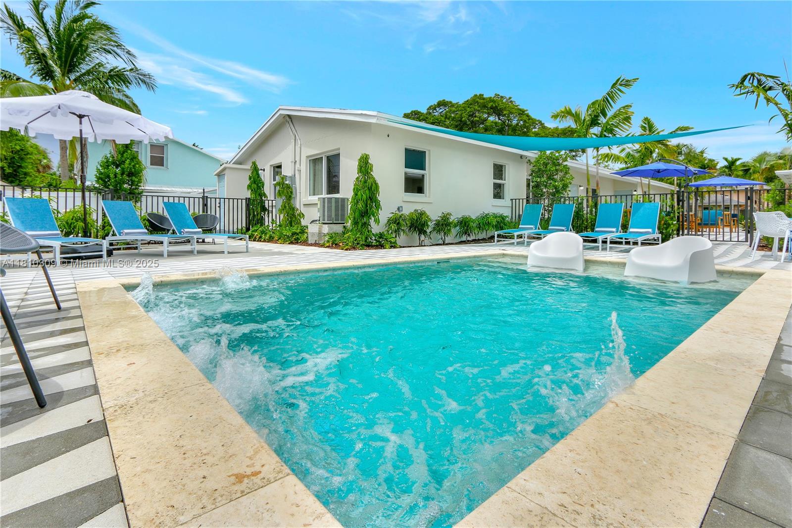 Fully renovated apartment complex located in prestigious Delray Beach. This complex consists of two buildings
with nine rental units. All units are fully leased under a master lease. The owner pays property tax and insurance.
Renovation included new roof, hurricane impact doors and windows. All new plumbing, new HVAC systems, new
electrical panels and appliances. New pool with paver hardscape and landscaping. Resurfaced parking lot. This is
an excellent opportunity that you don't want to miss. Located minutes from Downtown Delray, within the free
Delray beach ride share, and walking distance to supermarket and drug store. Investors can purchase a fully
leased apartment complex with excellent tenant. Master lease tenant is operating with a hotel license for short term rentals