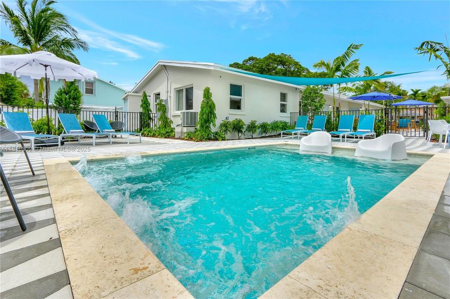 Fully renovated apartment complex located in prestigious Delray Beach. This complex consists of two buildings
 with nine rental units. All units are fully leased under a master lease. The owner pays property tax and insurance.
 Renovation included new roof, hurricane impact doors and windows. All new plumbing, new HVAC systems, new
 electrical panels and appliances. New pool with paver hardscape and landscaping. Resurfaced parking lot. This is
 an excellent opportunity that you don't want to miss. Located minutes from Downtown Delray, within the free
 Delray beach ride share, and walking distance to supermarket and drug store. Investors can purchase a fully
 leased apartment complex with excellent tenant. Master lease tenant is operating with a hotel license for short term rentals