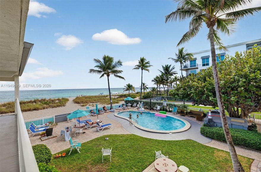 This is your chance to make money and have an oceanfront condo in a boutique building with no rental restrictions. The Southern Seas 2 story building is a one of kind oceanfront community.  The same owners are selling 2 units as a package. Perfect for investors or 2nd home owners, or “live for free” in one unit since the income from the other unit will pay for your expenses. Unit 12 (1/1, 641 sq ft) and Unit 18 (1/1.5, 700 sq ft ocean view.) Both Furnished. Units can be sold separately for $525k and $595k. Can rent daily, weekly, monthly, great for AIRBNB, 3 min walk to the Pier, shopping, restaurants and entertainment. Building has passed the certifications. Bring your cash or financed offers, or owner will finance for you.