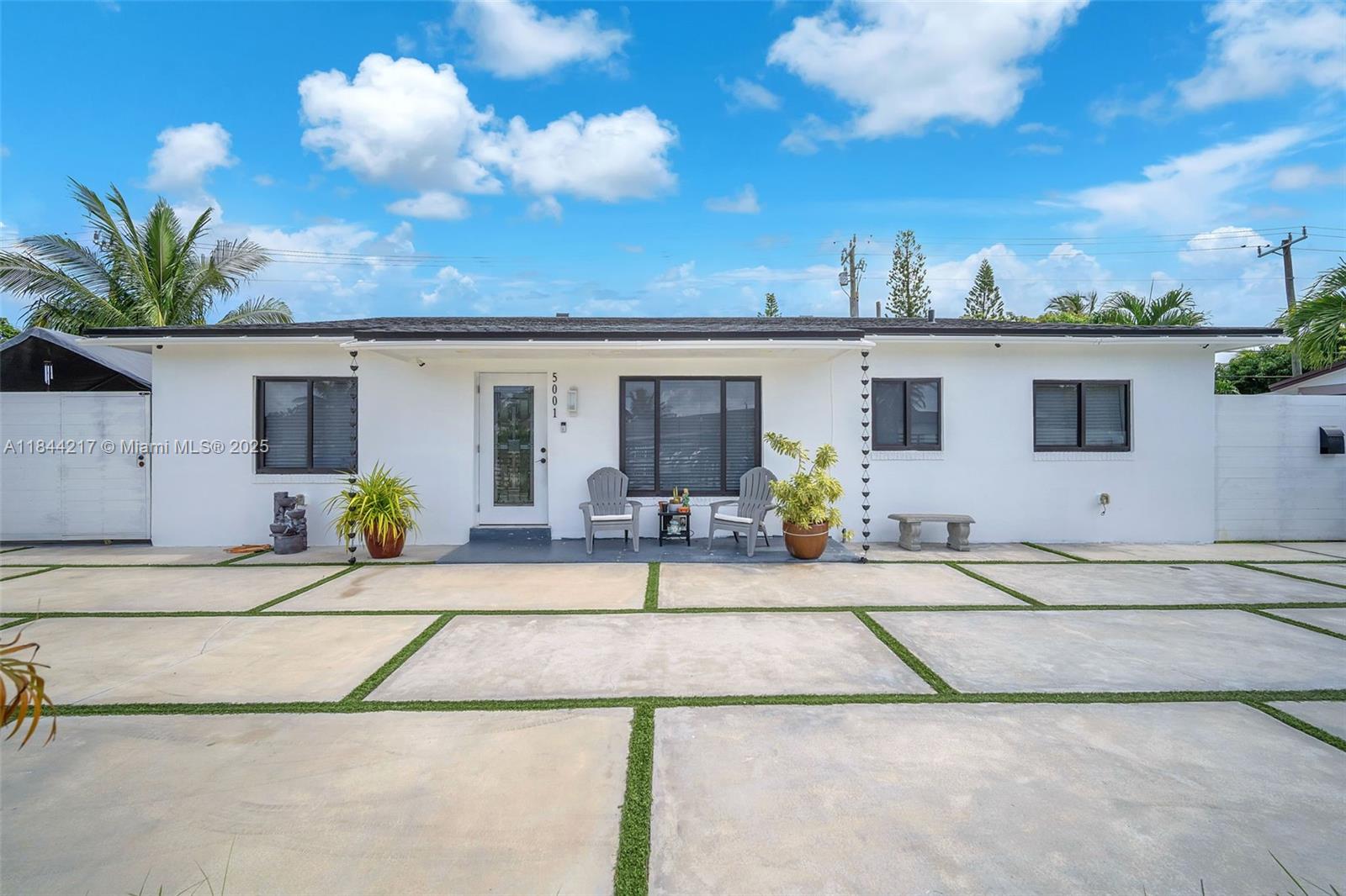 This Completely updated home, spares no expense. This home will not last!!!! Pull up to a beautiful driveway with all new pavers. Walk in to the home with exquisite flooring, gorgeous kitchen with many luxury elements throughout the home. This home is very central, located near the County Line if Miami-Dade and Broward. Perfect Home for a family with plenty of rooms. Brand new exterior gate will be electronic. This home also boasts a brand new roof, electrical, plumbing and new impact windows and doors. This is basically a new Construction Home. Lawn Maintenance is included in lease amount and will be taken care of by Owner.