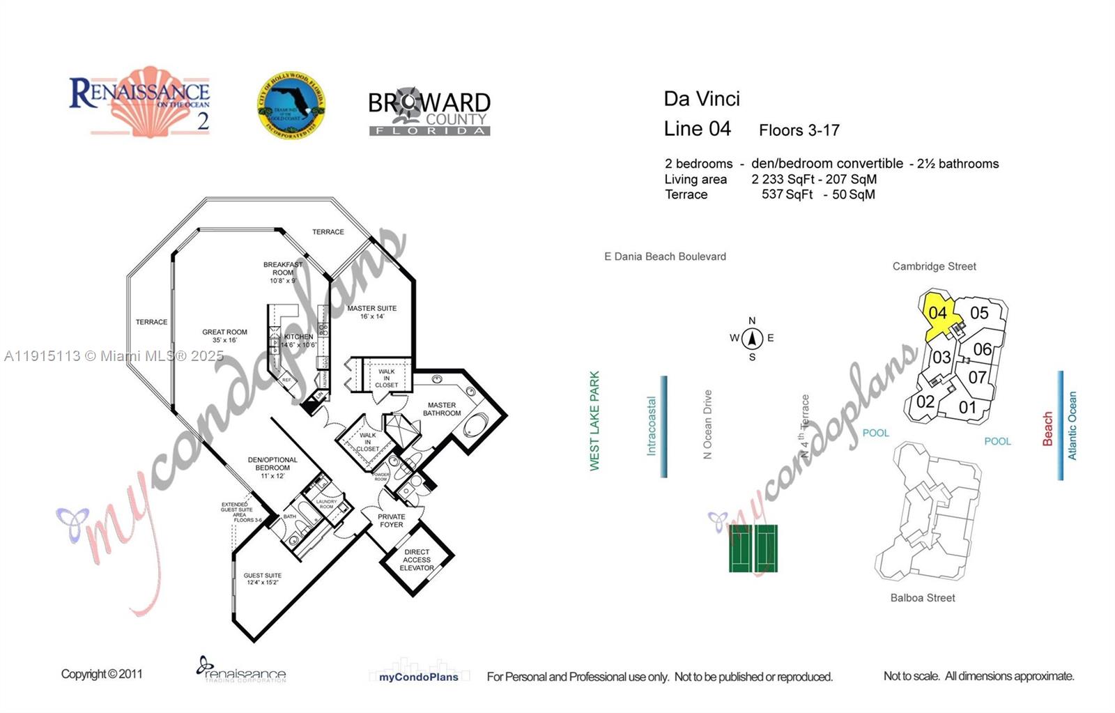 RENAISSANCE ON THE OCEAN - Residential