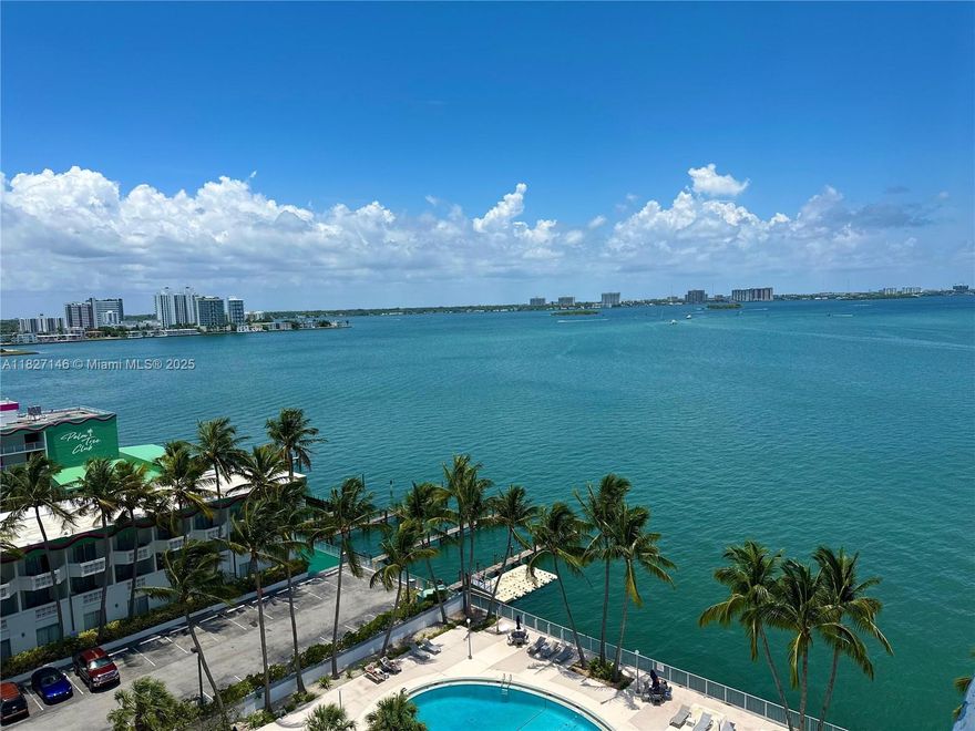 ENDLESS WATER VIEWS!!! THIS BEAUTIFUL 1 BED/1 BATH APARTMENT IS PERFECT FOR INVESTORS OR FIRST TIME BUYERS. AMAZING BREATHTAKING VIEWS OF THE SUNSET OVERLOOKING THE BAY IN ONE OF THE MOST POPULAR ISLANDS OF MIAMI. NEW KITCHEN CABINETS, BACKSPLASH AND GRANITE COUNTERTOPS. BEST LOCATION. ONLY FEW MINUTES FROM HOSPITALS, SOUTH BEACH AND MIAMI AIRPORT. WALKING DISTANCE TO SHOPS, BANKS AND RESTAURANTS . 24H CONCIERGE, FITNESS CENTER, POOL & BBQ. READY TO MOVE IN. *CALL LA NOW*
