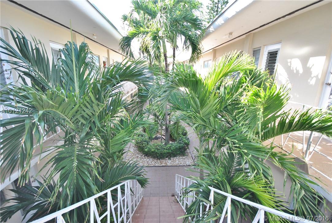 Spacious 1/1 apartment in desirable North Shore neighborhood. Walk just 3 blocks to the ocean, enjoy the 36 acre beachfront park nearby, and use the free trolley service to get around the neighborhood. This freshly painted apt features an updated kitchen, upgraded bath, plenty of closets finished with lighting, in a garden style community with on-site laundry. Easy to show, with rapid move in process.