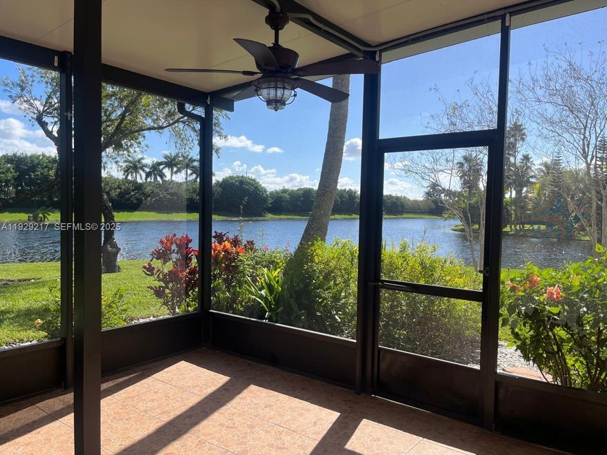 Unit will start showing on December 30th. Lovely home with a great water view and a large, screened porch. The Kitchen features granite countertops, white cabinets, and a cozy breakfast area. The master bedroom is located upstairs along with a versatile space that can be used as a family room, office, or playroom. The second bedroom is conveniently located on the first floor. The home also includes a nicely sized storage area. Located in the highly rates Weston school district, an excellent place to educate your children.