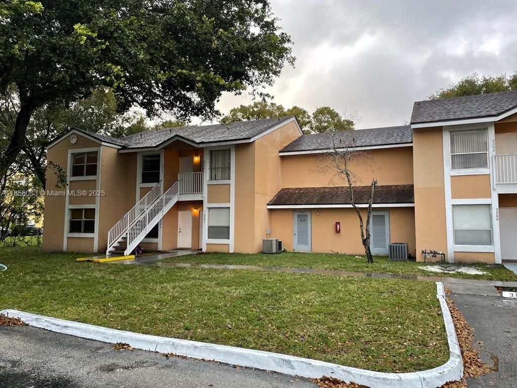 2/2 condo on 2nd floor, Stackable washer/dryer, Dishwasher, flat top stove,Tiles floors, balcony,Lovely area,close to Walmart, Cvs ,Walgreens, and Major highways, university Dr , Miramar parkway,Pembroke rd ,Hollywood blvd ,Turnpike,441 ,Pembroke Lakes Mall,and other major areas.Credit score 650, First months,last and security deposit to move in ,Must show 3 months recent consecutive pay stubs,Income must be 3 times the rent ($5850) monthly, TENANT OCCUPIED NO SHOWING UNTIL SEPTEMBER 1ST 2025 ,Association approval. TENANT PAYS WATER AND LIGHT.