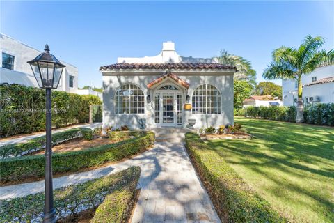 A home in Coral Gables