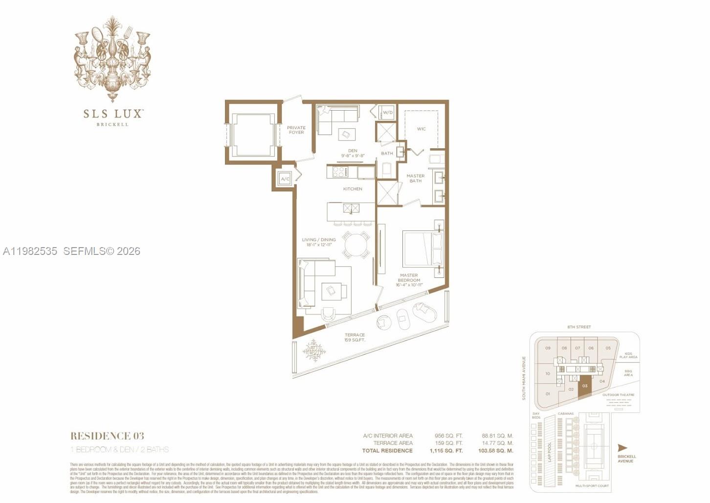 SLS LUXE BRICKELL - Residential Lease