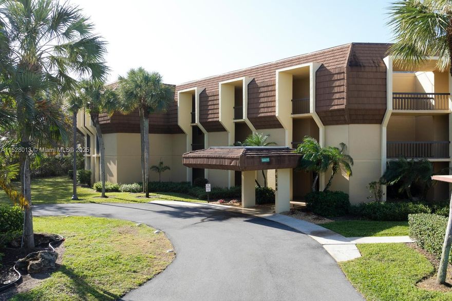 Location, location, location, and this one doesn't disappoint! First time on the market, this spacious (1,511sq ft) and highly desirable third floor, 2BR/2BA (plus flex space for a den or a 3rd BR) end unit is nestled in the 55+ community of Woodland Lakes. The property combines comfort & convenience and has fantastic lake views to be enjoyed from the balcony. All wallpaper has been removed as of May 2025. Enjoy access to 3 pools, tennis, & pickleball courts all within the community's well-maintained grounds. Whether enjoying the active lifestyle or simply appreciating the surroundings, this property offers an ideal balance.Easy access to I-95 and the turnpike; minutes from medical services, dining, world-class golf & shopping, cultural attractions and PBIA.Pet friendly w/restrictions.