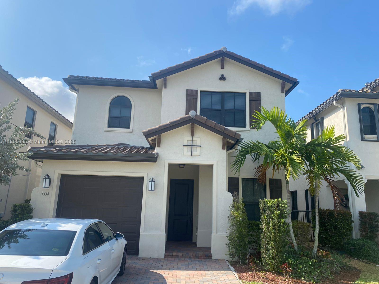 ONLY MODEL THAT OFFERS 2 MASTER SUITES, ONE DOWNSTAIRS AND ONE UPSTAIRS. UPGRADED WOOD LIKE FLOORING, HURRICANE IMPACT WINDOWS AND DOORS & FENCED IN YARD FOR ADDED PRIVACY. THE GATED COMMUNITY OFFERS RESORT STYLE AMENITIES INCLUDING FITNESS CENTER, COMMUNITY POOL, TOT LOTS AND MUCH MORE. CENTRALLY LOCATED WITHIN MINUTES FROM ALL MAJOR HIGHWAYS. 690 credit score required by the association.