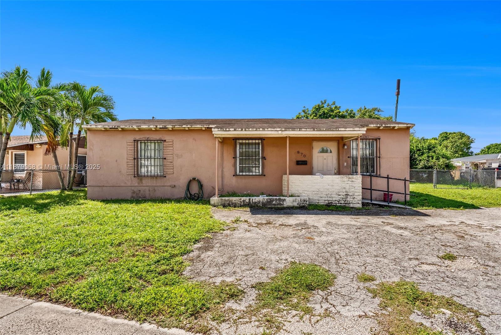 Spacious 4-bedroom, 2-bath single-family home on a desirable corner lot. Large yard with plenty of room to add a pool or park a boat. Conveniently located near major highways, shopping centers, dining, and schools. Perfect for families or investors seeking a property with great potential in a prime location.