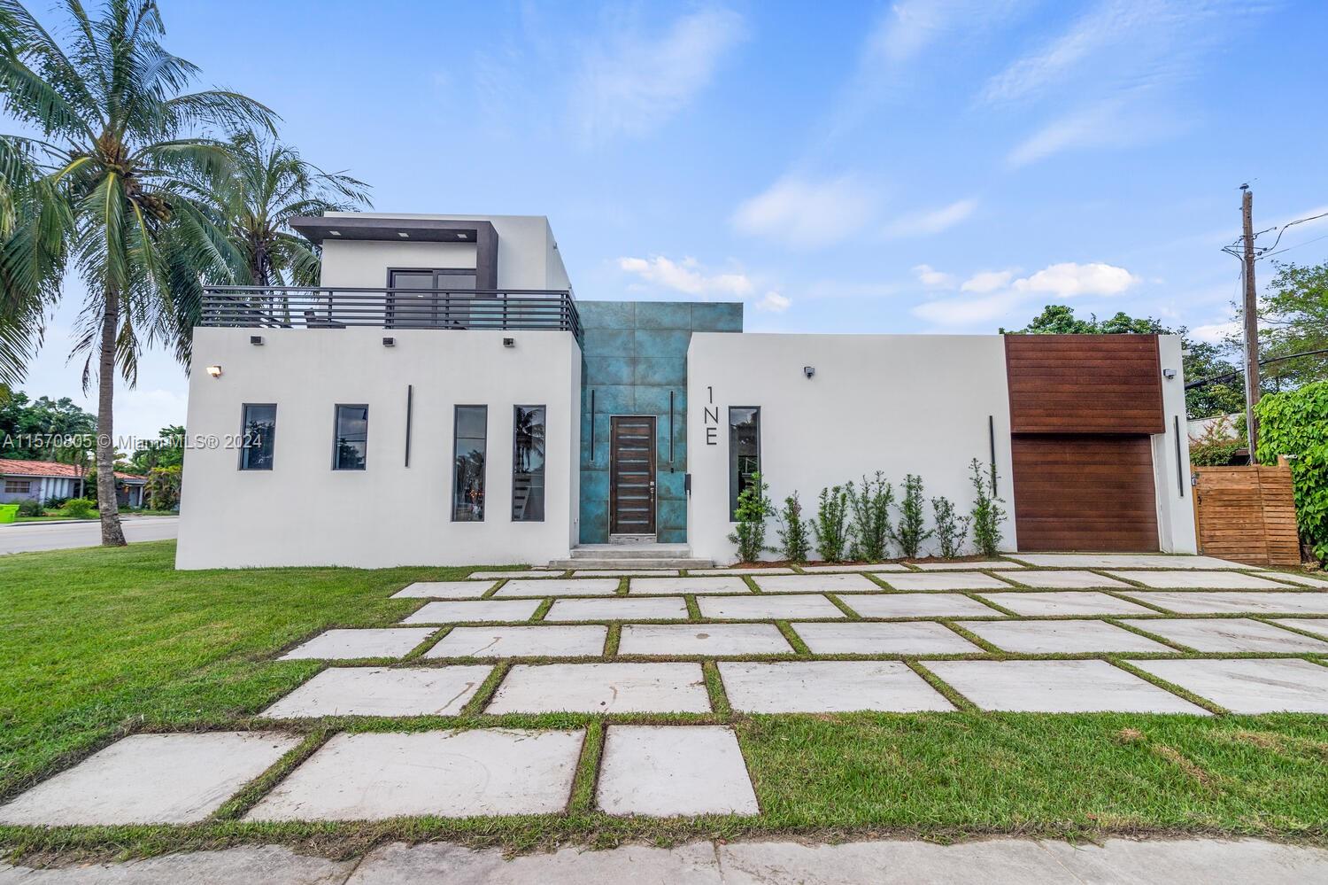 Property for Sale at 1 Ne 87th St, El Portal, Miami-Dade County, Florida - Bedrooms: 4 
Bathrooms: 4  - $2,200,000