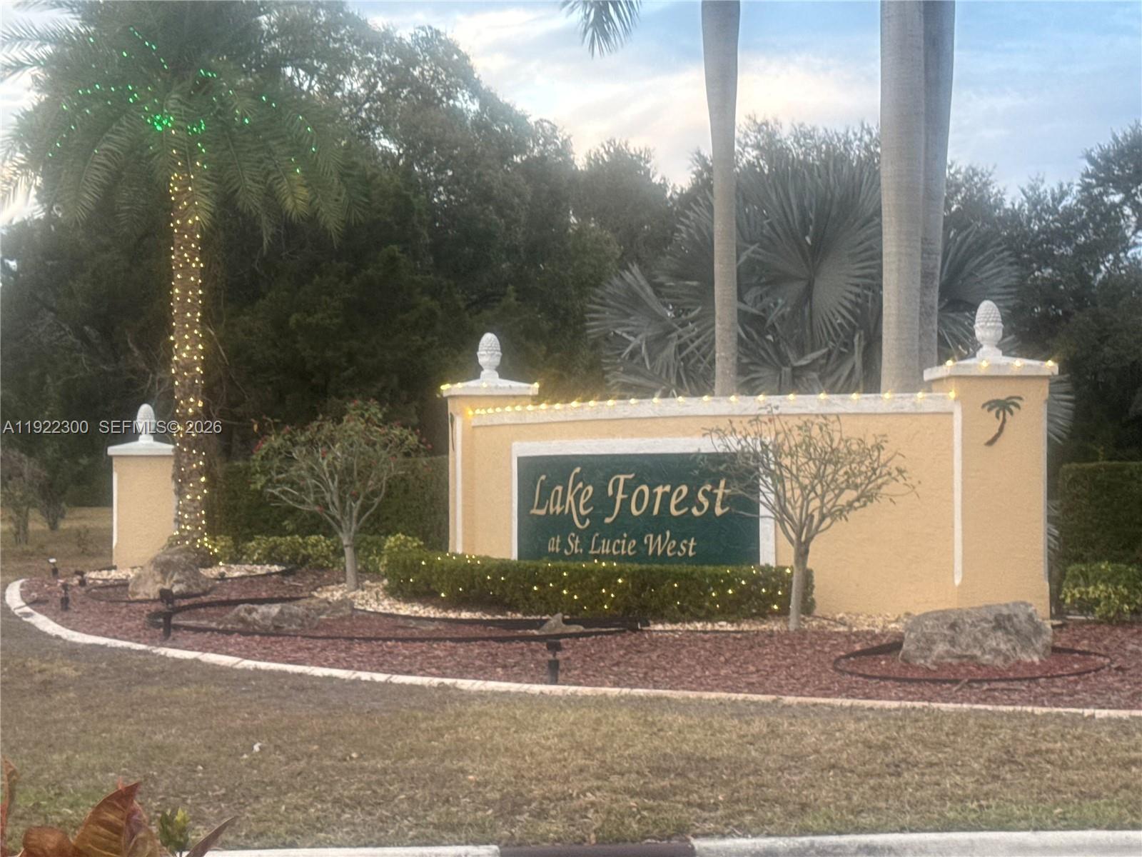 LAKEFOREST AT ST LUCIE WE - Residential