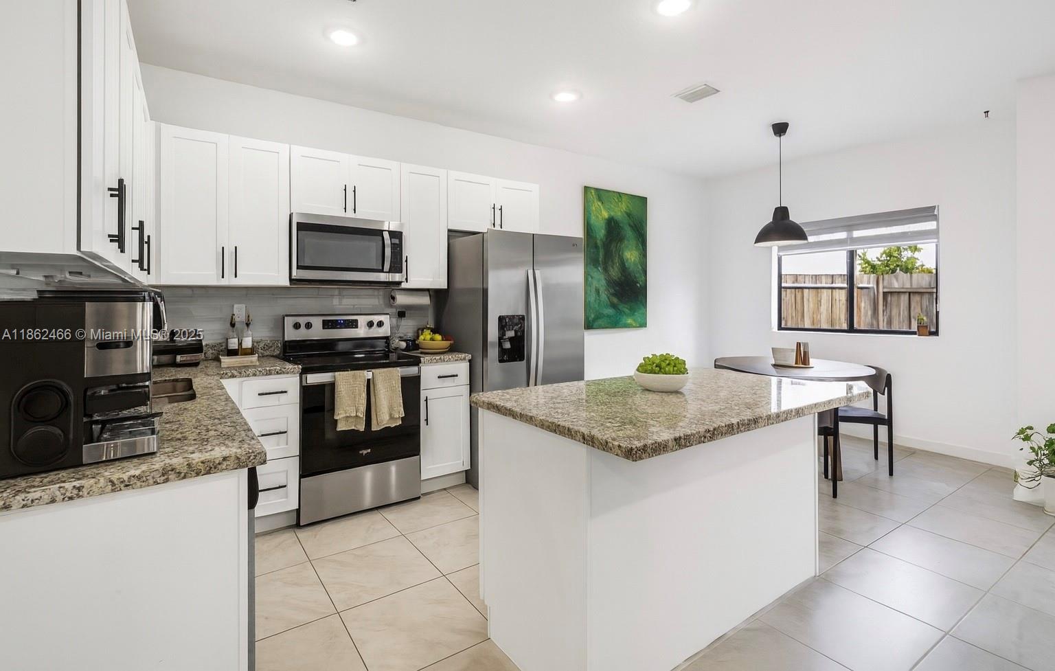 Rare opportunity to assume an FHA loan at only 3.125%! Built in 2020, this spacious 4 bed, 3.5 bath townhouse in the desirable Princeton area of Homestead offers 1,680 sq ft of modern living. Featuring a bright open kitchen with granite counters, stainless steel appliances, and a large island, the home combines comfort and style. The layout includes a downstairs bedroom with full bath, a private fenced patio, and two assigned parking spaces with electric vehicle charging outlet capabilities. Upstairs you’ll find a generous primary suite, walk-in closet, and laundry for convenience. Located in a growing community near shopping, dining, parks, and major highways, this home provides the perfect balance of suburban tranquility and easy Miami access.