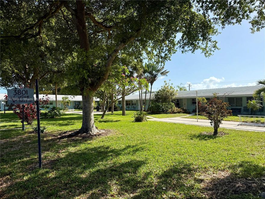 PRIME LOCATION – LIGHTHOUSE POINT – JUST RENOVATED - SPACIOUS 1BR/1BA – Brand New Hurricane Impact Glass and Doors, New Bathroom, Nest Thermostat, Ring Doorbell, and Smart Home Security System with cameras. Come live in an upgraded and secured villa style apartment with two private entrances, tons of natural light, lots of closet space, and zebra roller shades throughout. Quiet lushly landscaped community with BBQ and Bike Area . 1 Assigned Parking Space and no car necessary, property is next to the library, police station, fire station, Post Office and steps to Publix, The Dollar Tree, Walgreens, CVS, restaurants, shops, and banks. Boutique quiet well maintained community of 1-Story units, pet friendly, laundry facility. Very low monthly maintenance, $233.34 per month. Cash offers only.