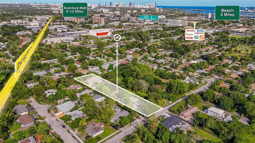 Income-producing opportunity in Miami-Dade’s Biscayne Corridor. This 0.98-acre site totaling 42,640 SF is well-positioned for future development. The property includes a duplex and a single-family home, providing steady rental income while entitlements are pursued. Tenancies are month-to-month, offering flexibility for a buyer’s plans. A key feature is frontage on both NE 116th Street and NE 115th Street, which supports efficient site planning and access. A nearby parcel of similar size has already obtained rezoning approval along this corridor, helping limit uncertainty for investors seeking a comparable change from RU-2 to MCD. Do not disturb tenants.