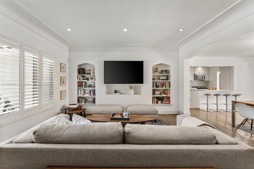 Nestled in the heart of Miami Beach, this charming home spans approximately 2,500 SF and sits on a generous oversized 8,800 SF lusciously landscaped lot. The property features light filled living areas and an updated kitchen- ideal for entertaining and family gatherings. This property offers endless potential in one of Miami Beach’s most desirable walkable neighborhoods…steps to cafes, restaurants, shops, and just minutes from the beaches, Sunset Harbour, Design District, Brickell, Bal Harbour, top- rated schools and the airport.