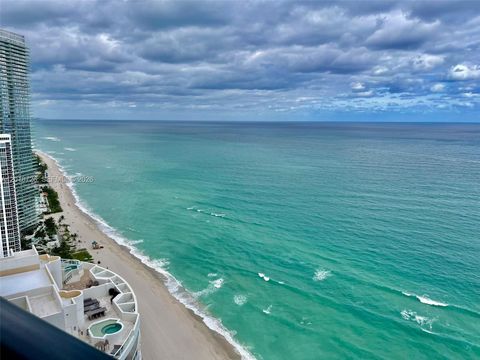 Photo of 18555 Collins Ave #3705, Sunny Isles Beach, FL 33160 (MLS # A12018726)