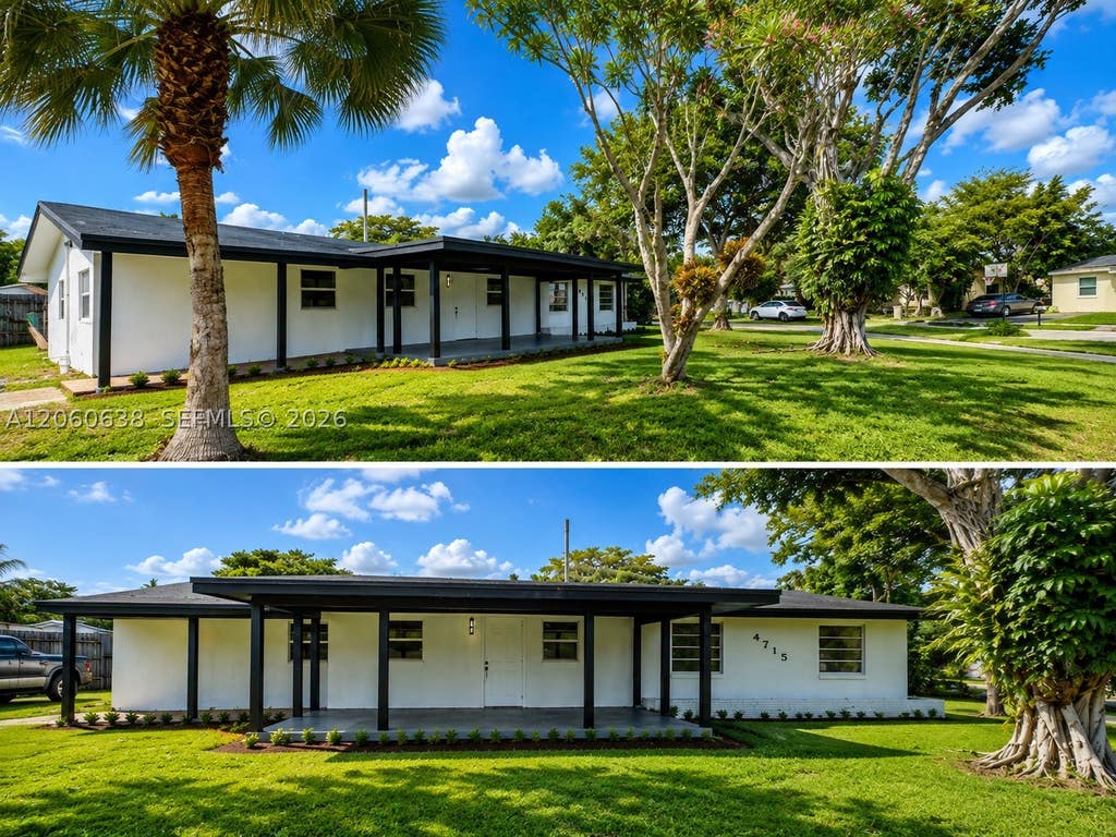 Photo of 4715 SW 23rd St, Fort Lauderdale, FL 33317 (MLS # A12060638)