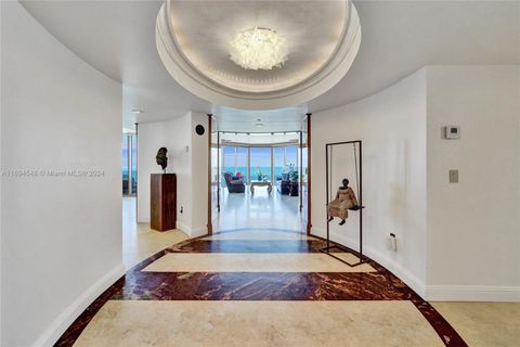 A home in Sunny Isles Beach