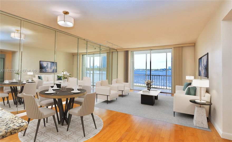 SELLER RELOCATED - MAKE OFFER! ENJOY BREATHTAKING, UNOBSTRUCTED MAULE LAKE VIEWS FROM THIS BEAUTIFULLY UPDATED 2 BEDROOM, 2 BATH WATERFRONT CONDO IN A DESIRABLE 55+ COMMUNITY. FEATURING REMODELED KITCHEN, CENTRAL A/C INSTALLED IN 2022. THIS SPACIOUS UNIT OFFERS COMFORT, CONVENIENCE & STYLE IN ONE OF AVENTURA'S BEST LOCATIONS - JUST MINUTES TO WORLD-CLASS DINING, PREMIER AVENTURA MALL & WORLD FAMOUS BEACHES.  THE COMMUNITY IS RICH WITH AMENITIES SUCH AS HEATED POOLS, LARGE BILLARD ROOM, CLUB HOUSE DIRECTLY ACROSS THE CONDO, EXERCISE ROOM, FREEBIE CAR SERVICE, COURTESY SHUTTLE BUS TO PUBLIX, WALGREENS & MALL! 24-HR SECURITY GUARD GATE & VIBRANT WITH ACTIVITIES, MAKING IT THE PERFECT PLACE TO CALL HOME. DON'T MISS THIS RARE OPPORTUNITY FOR LUXURY WATERFRONT LIVING! OWNER FINANCING AVAILABLE.