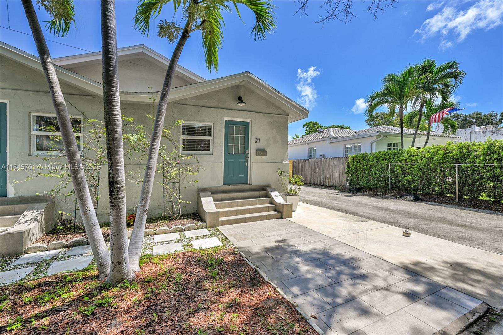 Beautifully updated 3-bedrooms, 2-bathrooms home nestled just minutes from the heart of Miami’s vibrant Design
District, Midtown, and Wynwood. This bright and spacious residence offers the perfect blend of comfort and
location—ideal for families or roommates seeking a central urban lifestyle. Enjoy your own tropical private
backyard, perfect for relaxing or entertaining, surrounded by lush landscaping for added privacy. The home
includes a full-sized washer and dryer and two dedicated parking spaces on the property — additional residential
street parking is also available. Water and Landscaping maintenance are included in the rent. Convenient access to
I-95 and just a quick drive to Miami Beach, Downtown, the airport, and more.